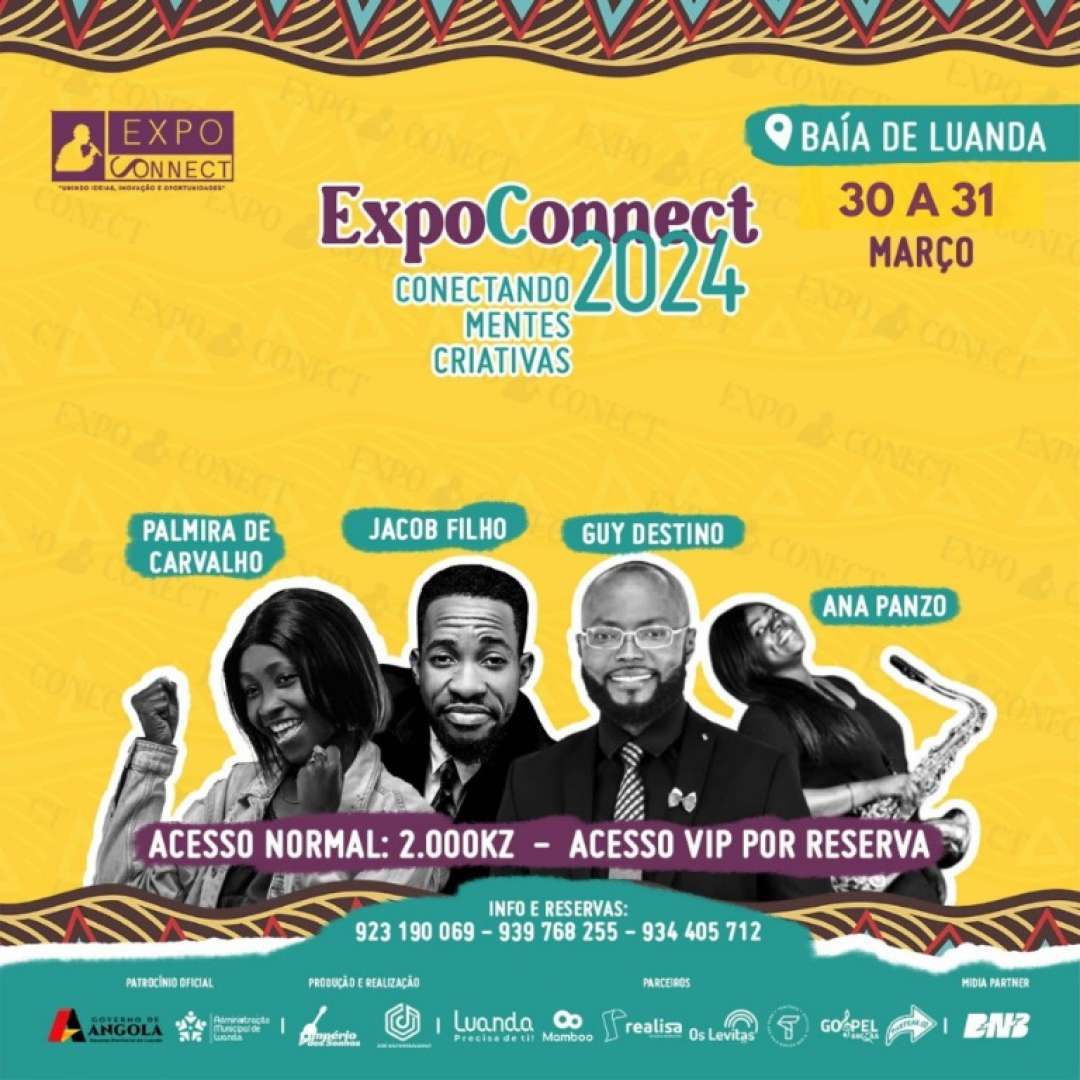 DIA 29 e 30 Expo Connect 2024 Checkin.ao Eventos em Angola